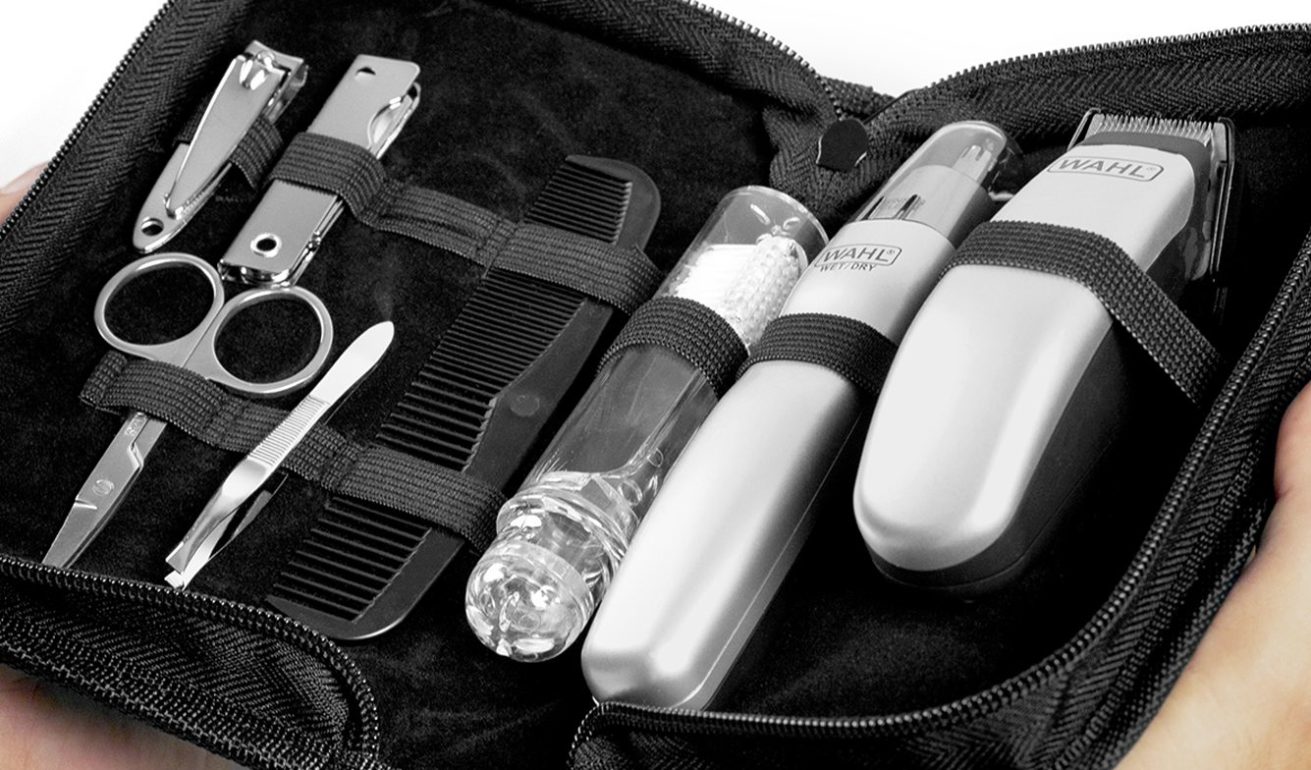 Wahl Grooming Gear Ultimate Travel Kit Grooming Pocket Size