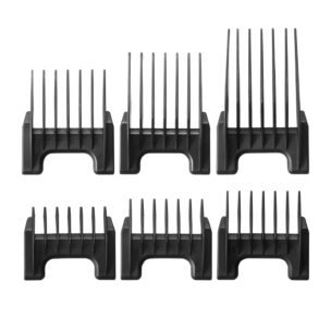 Black Cutting Length Clipper Attachment Comb Set