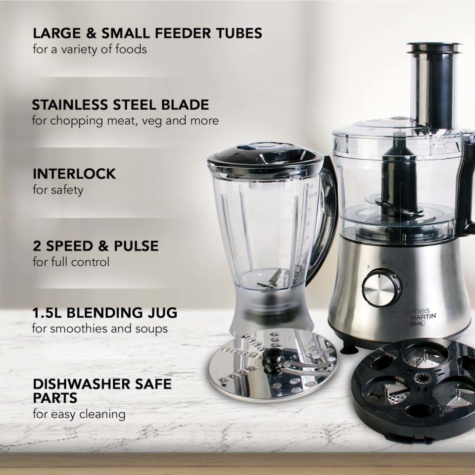 Processor & Spiralizer Attachment James Martin Wahl UK