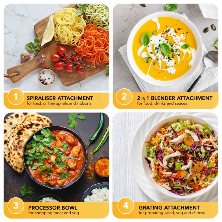 Processor & Spiralizer Attachment James Martin Wahl UK