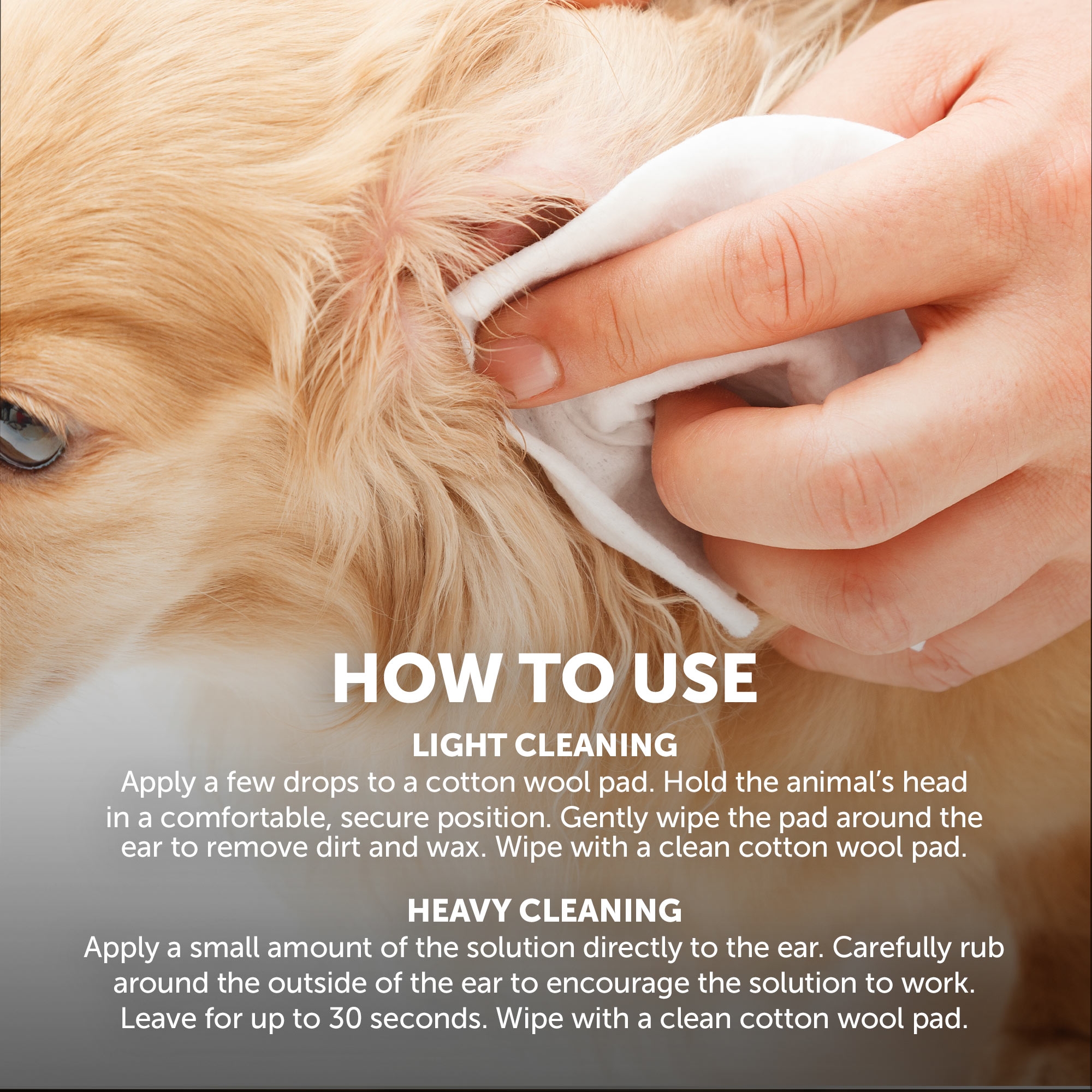 Wahl Easy Ear Cleaner Animal Pets Grooming Products