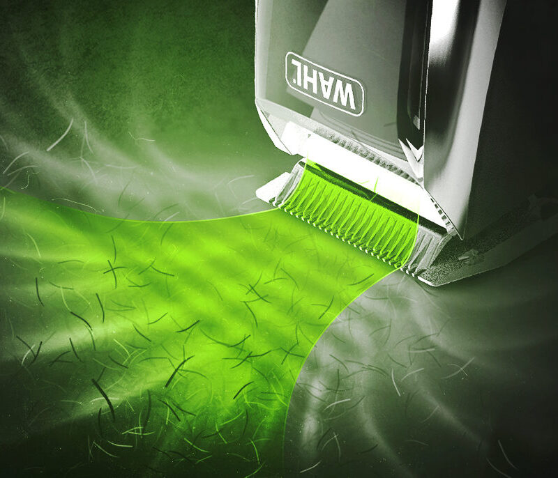 2 in 1 Vacuum Stubble & Beard Trimmer by Wahl