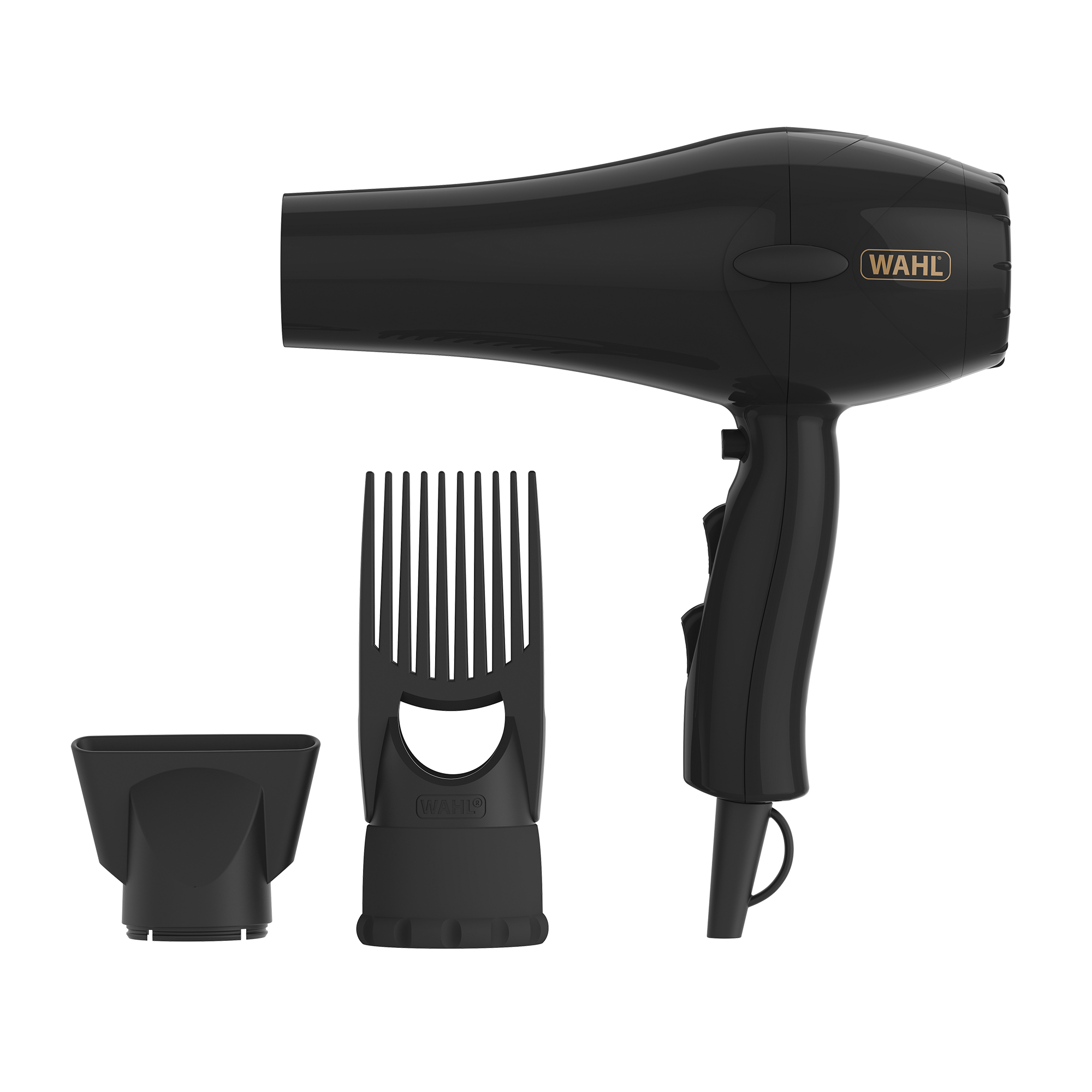 Wahl PowerPik 2 Afro Hair Dryer 1500 W With Concentrator Nozzle – Black