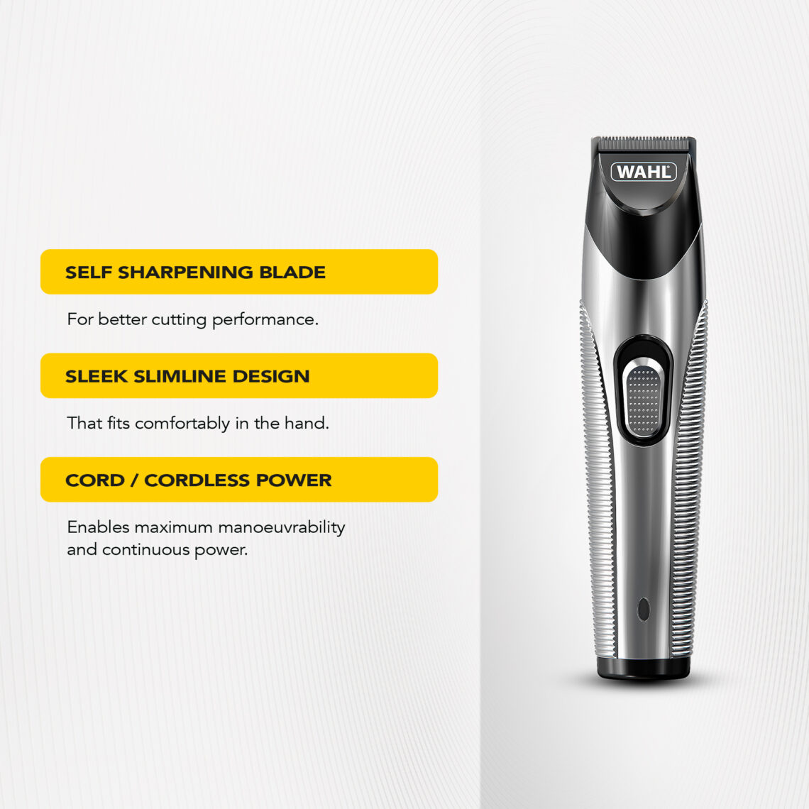 Cordless Beard & Stubble Trimmer | Personal Care | Wahl UK