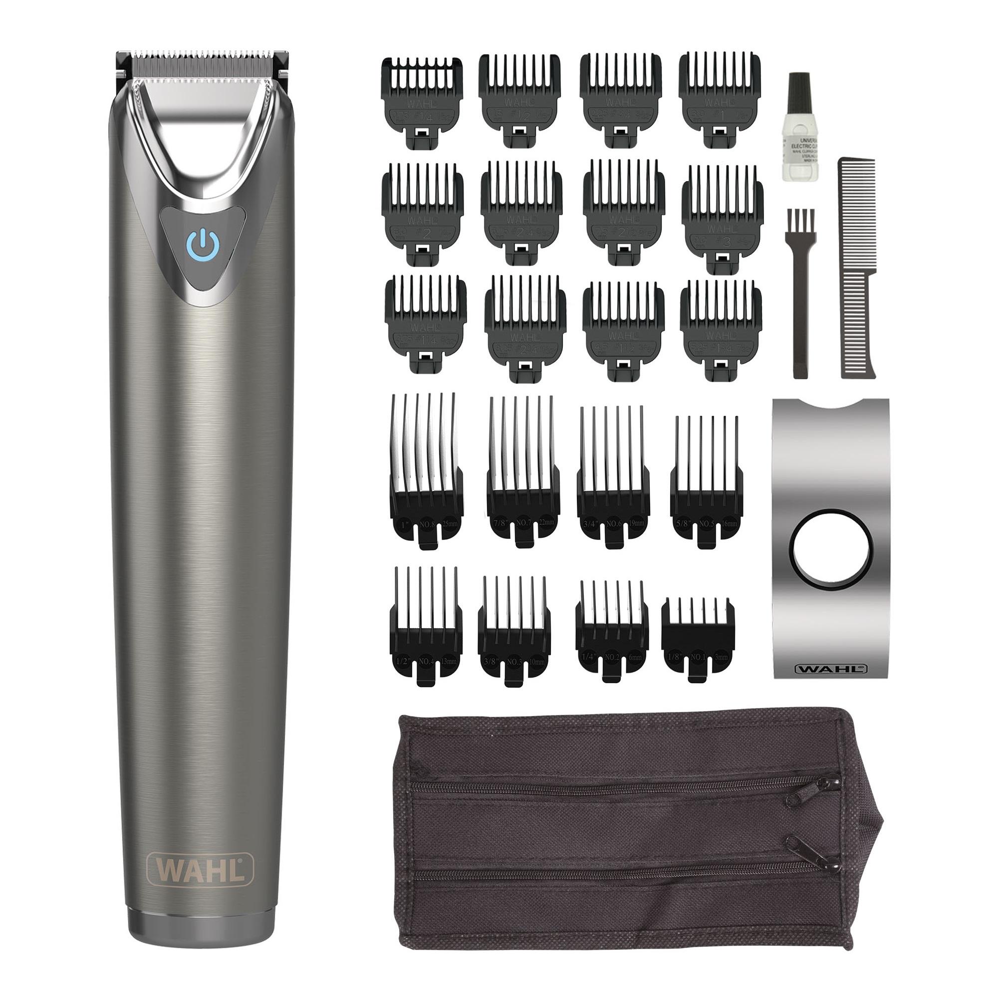 Stainless Steel Stubble Beard Trimmer - Grooming - Wahl UK