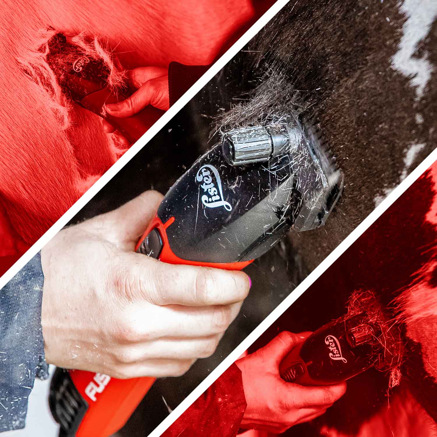 Wahl Lister Fusion Clipper Farming Livestock Horse Grooming Tools