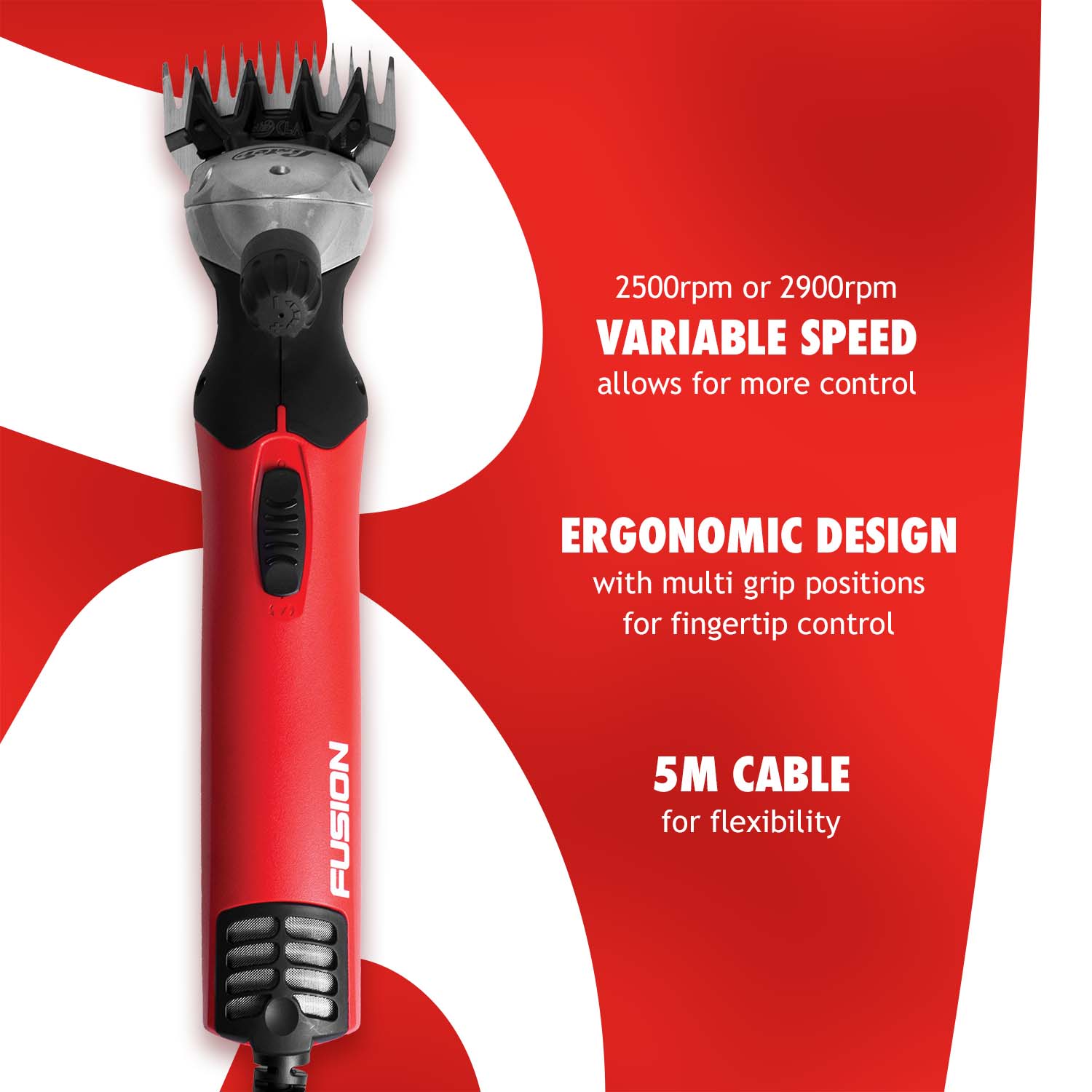 Wahl Lister Fushion Shear Farmers Livestock Cattle Shearing Tools