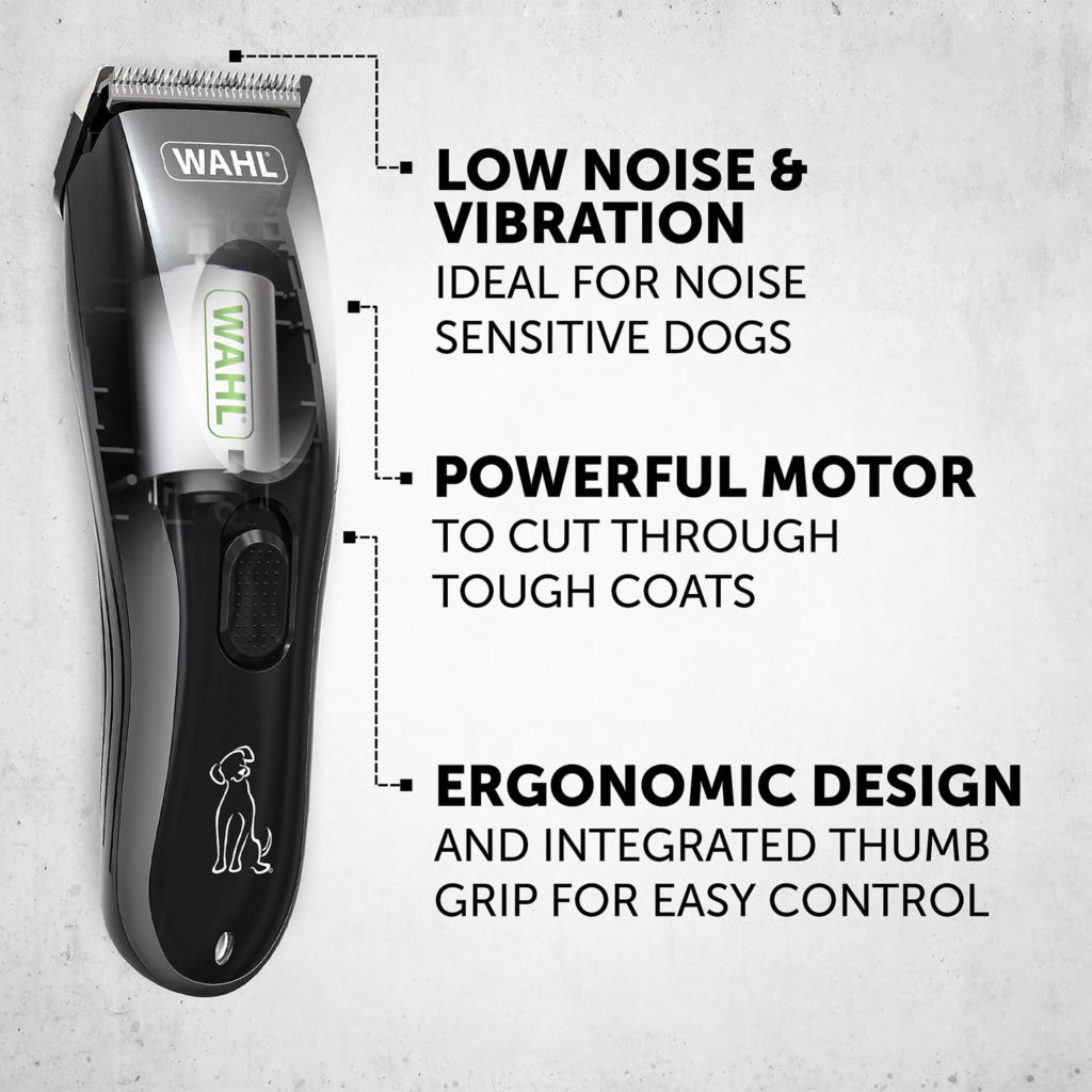 HOLDOG Professional Heavy Duty Dog Clippers – 3-Speed, Low Noise, High Performance