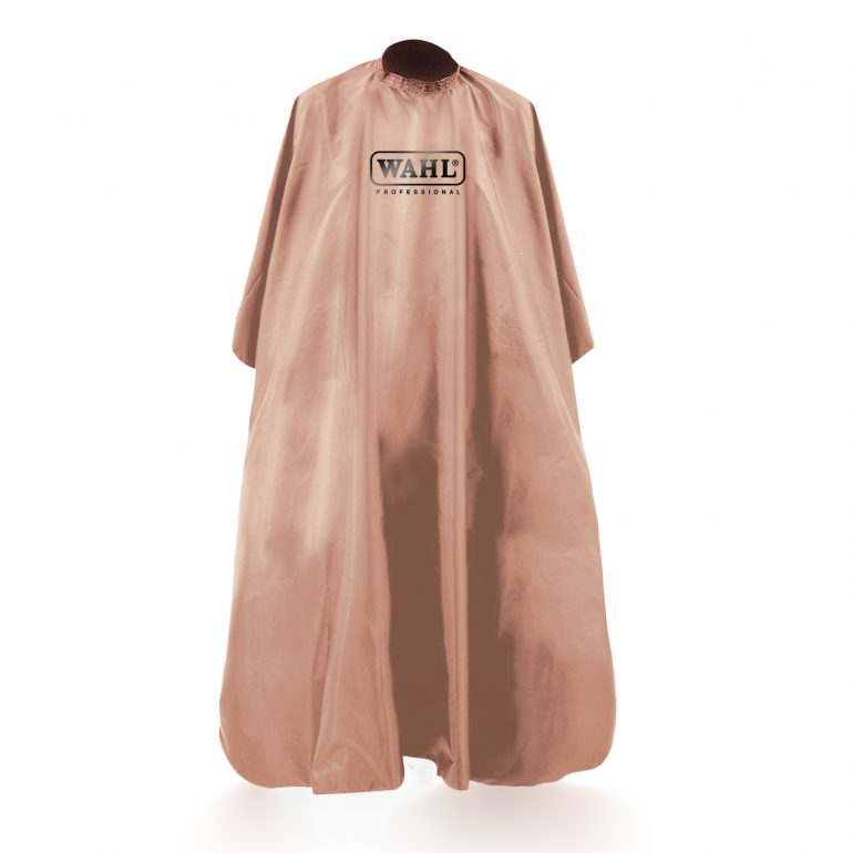 Wahl Haarschneideumhang Schwarz 150x130 Cm – Wasserdichter Friseurumhang Mit Klettverschluss, Aus Polyester