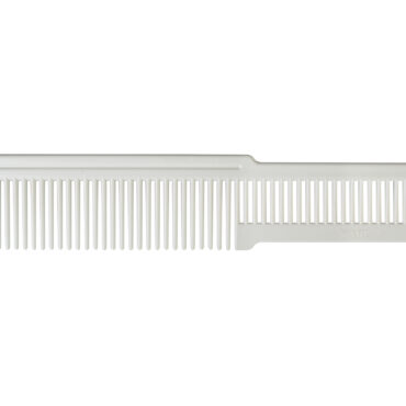 White flat top comb