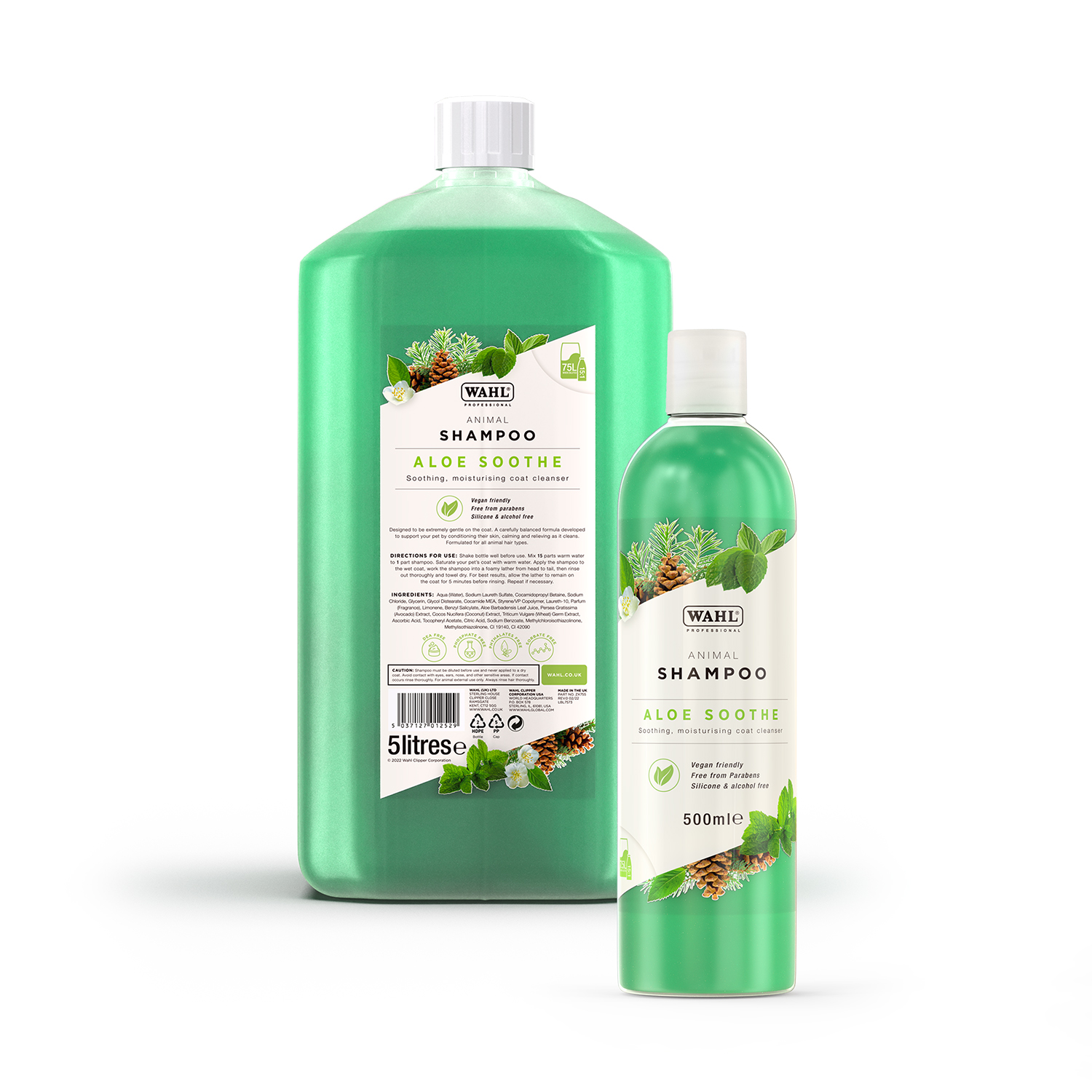 Aloe soothe shampoo bottle