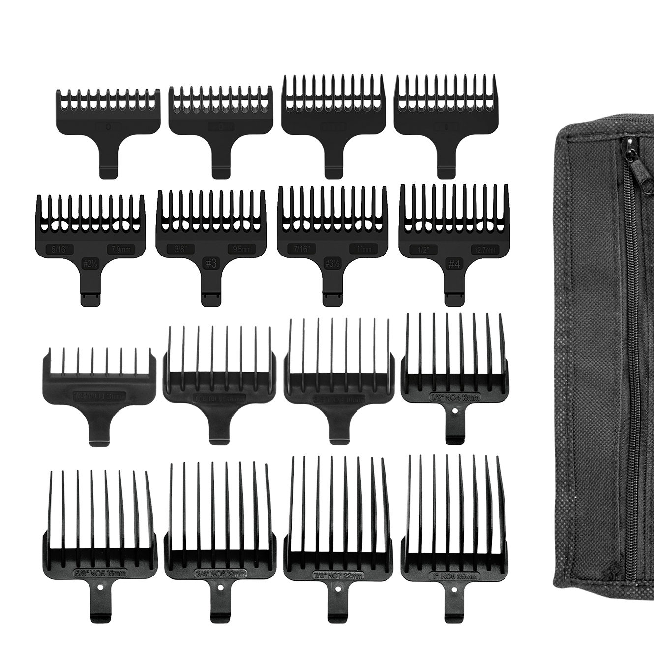 Multi groom comb set