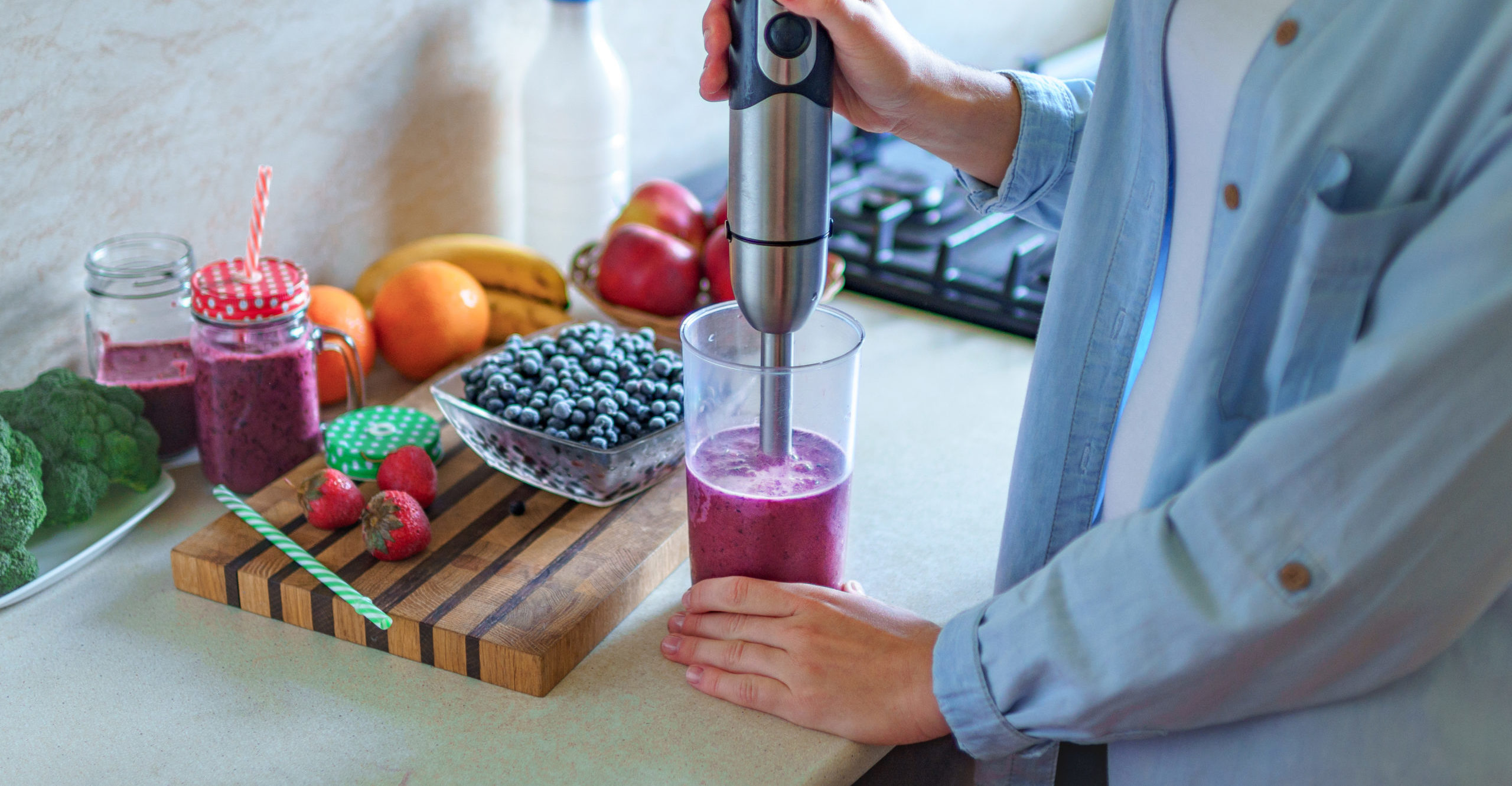 Stainless Steel Hand Blender