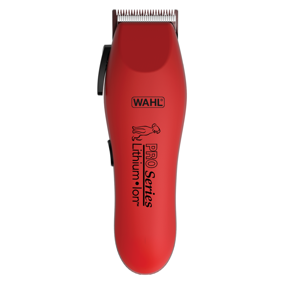 Lithium Ion Pro Series Dog Clipper Kit Red Best Seller 2023 Wahl UK