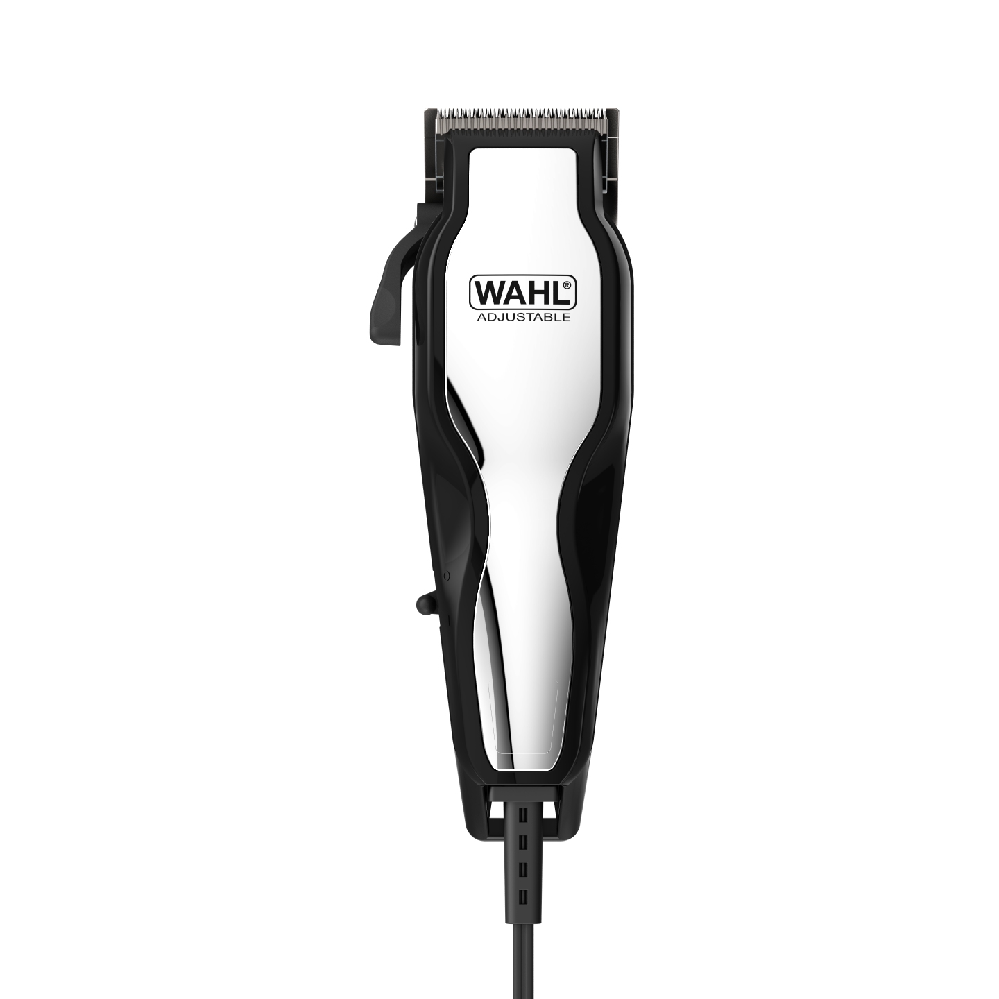 wahl chrome pro men's haircut kit with adjustable taper lever and hard storage case