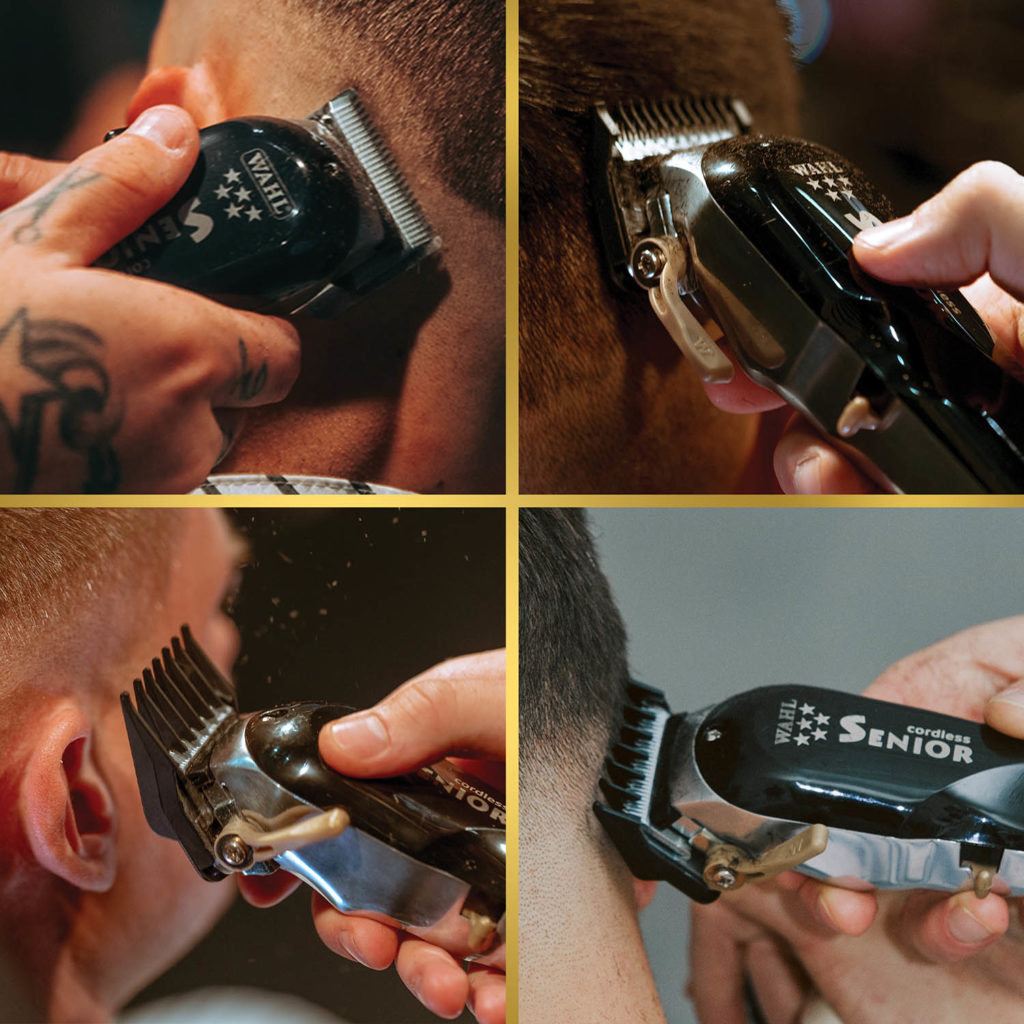 Cordless Senior Clipper Barbers Haircutting Tools Wahl UK