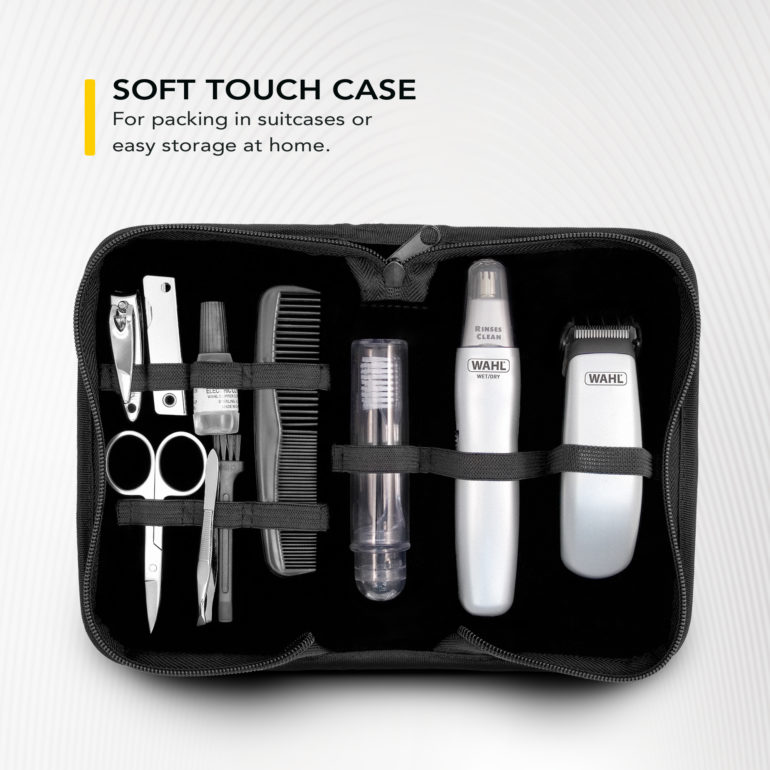 Wahl Grooming Gear Ultimate Travel Kit Grooming Pocket Size