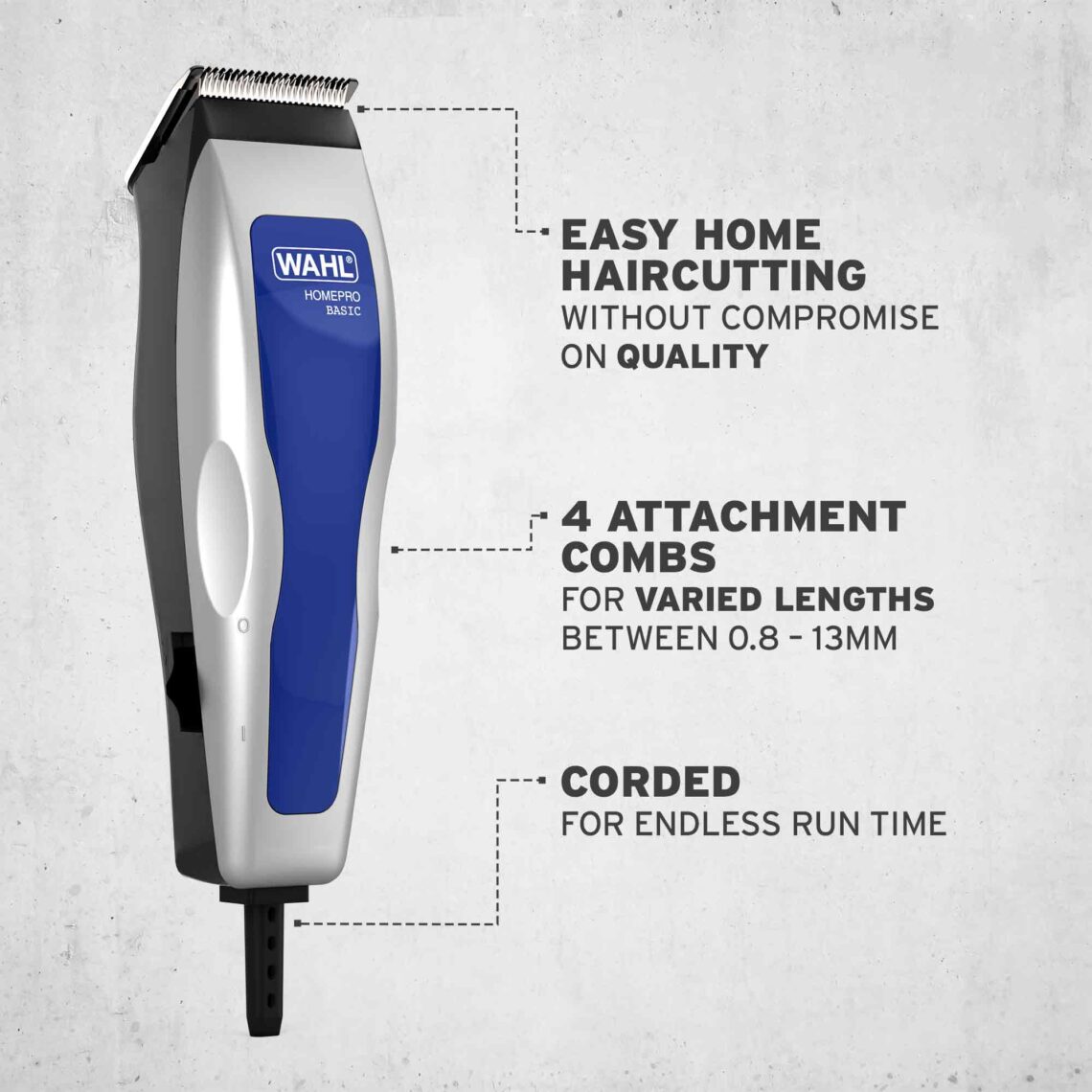 Wahl HomePro Basic Corded Hair Clipper 2021 Best Budget Clippers