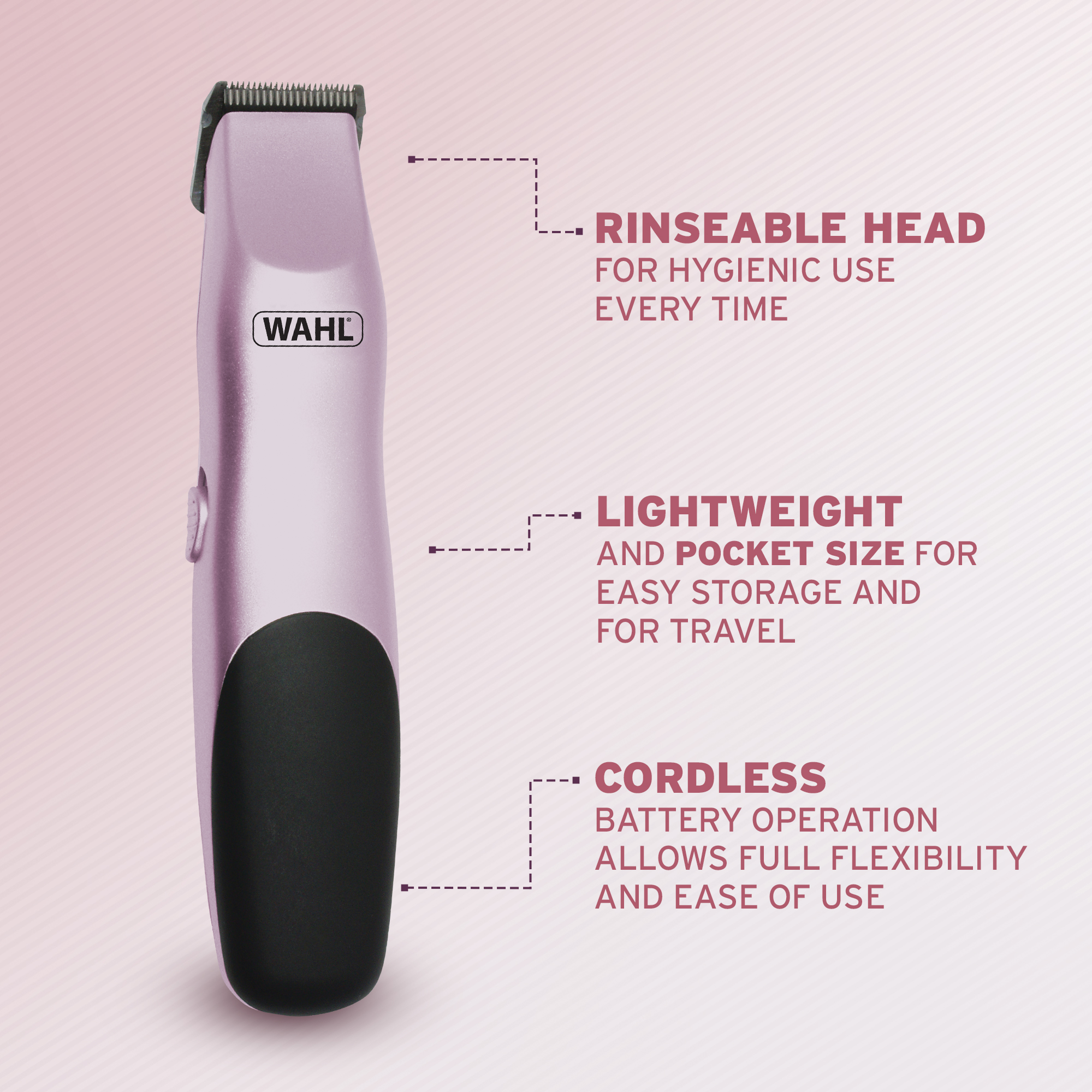 Wahl Personal Trimmer Hair Removal Women Beauty Care