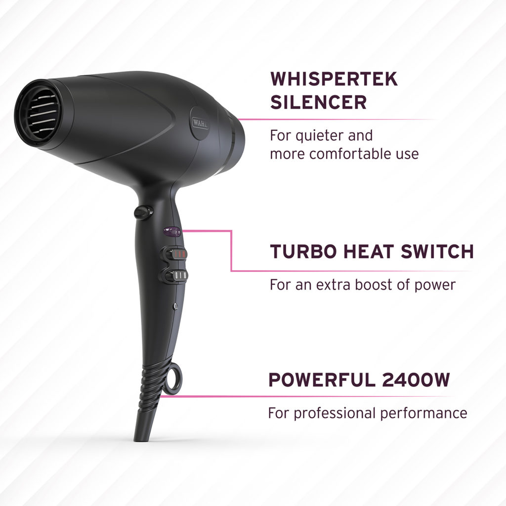 Wahl Style Collection Dryer | 2400 Watts 3 heat settings | Hair Dryer