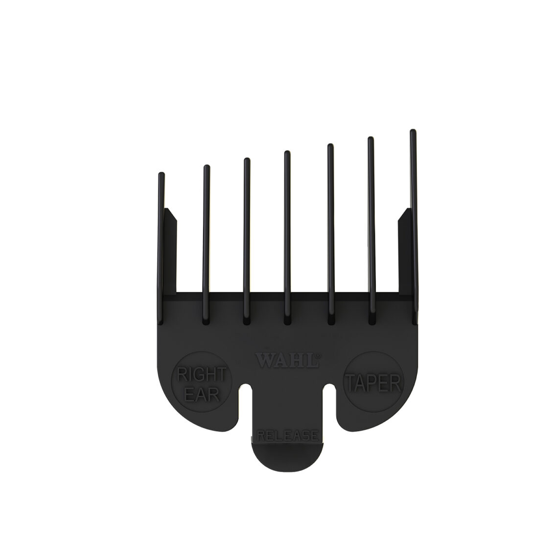 Angled Black Plastic Attachment Comb () Image