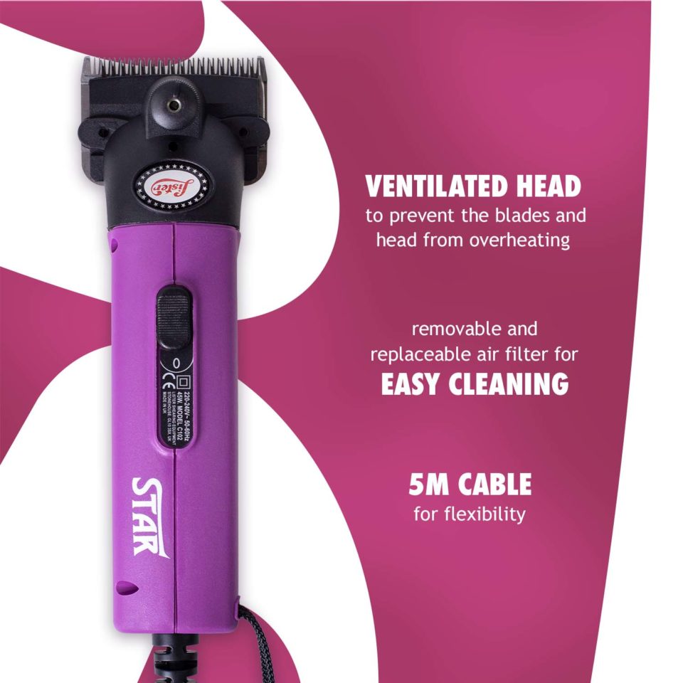 Wahl Lister Star Clipper Equine Clipping Horse Grooming Tools