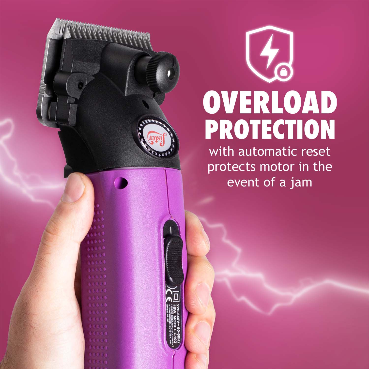 Wahl Lister Star Clipper Equine Clipping Horse Grooming Tools