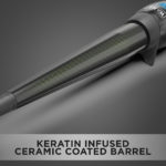 Ceramic Coated, Keratin Infused barrel