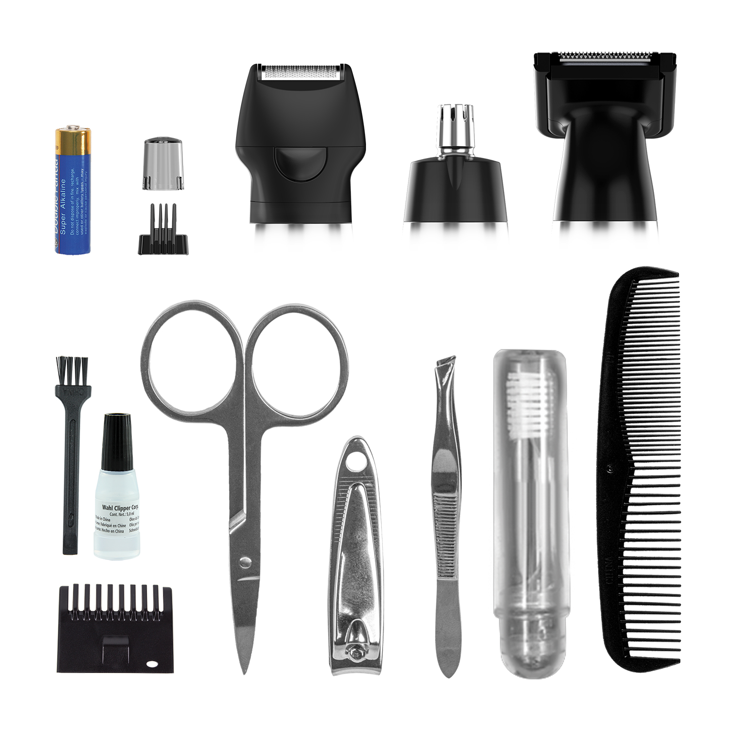 Ultimate Face Body Grooming Travel Kit 6 In 1 Multigroomer Wahl UK