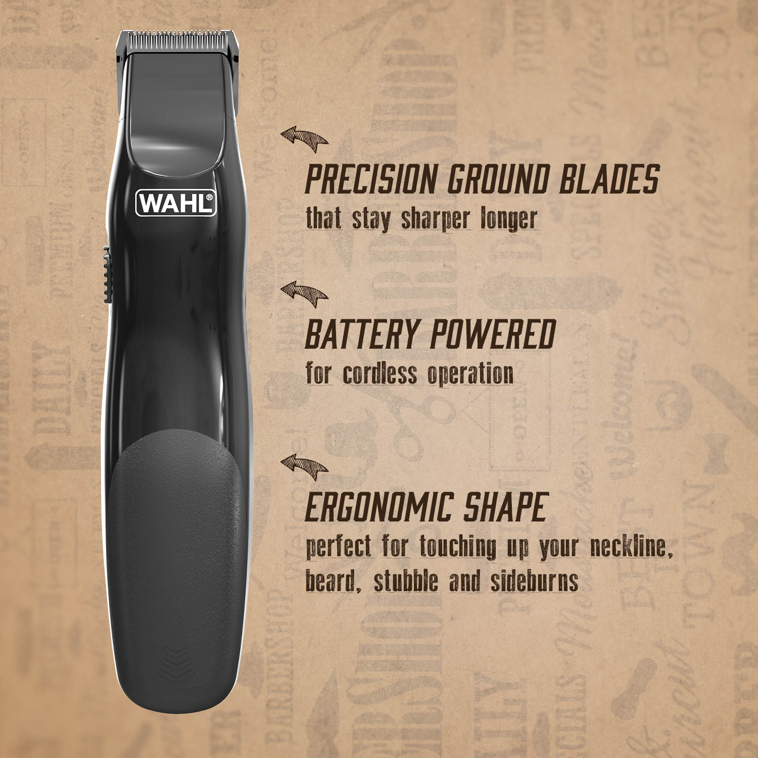 Beard Grooming Set + Beard Oil Gifts for Men Wahl UK