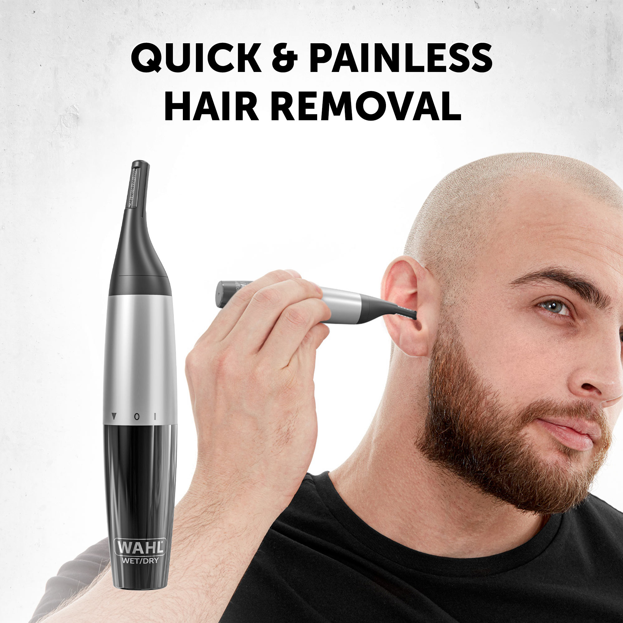 Wahl Precision Ear Nose Eyebrow Battery Trimmer