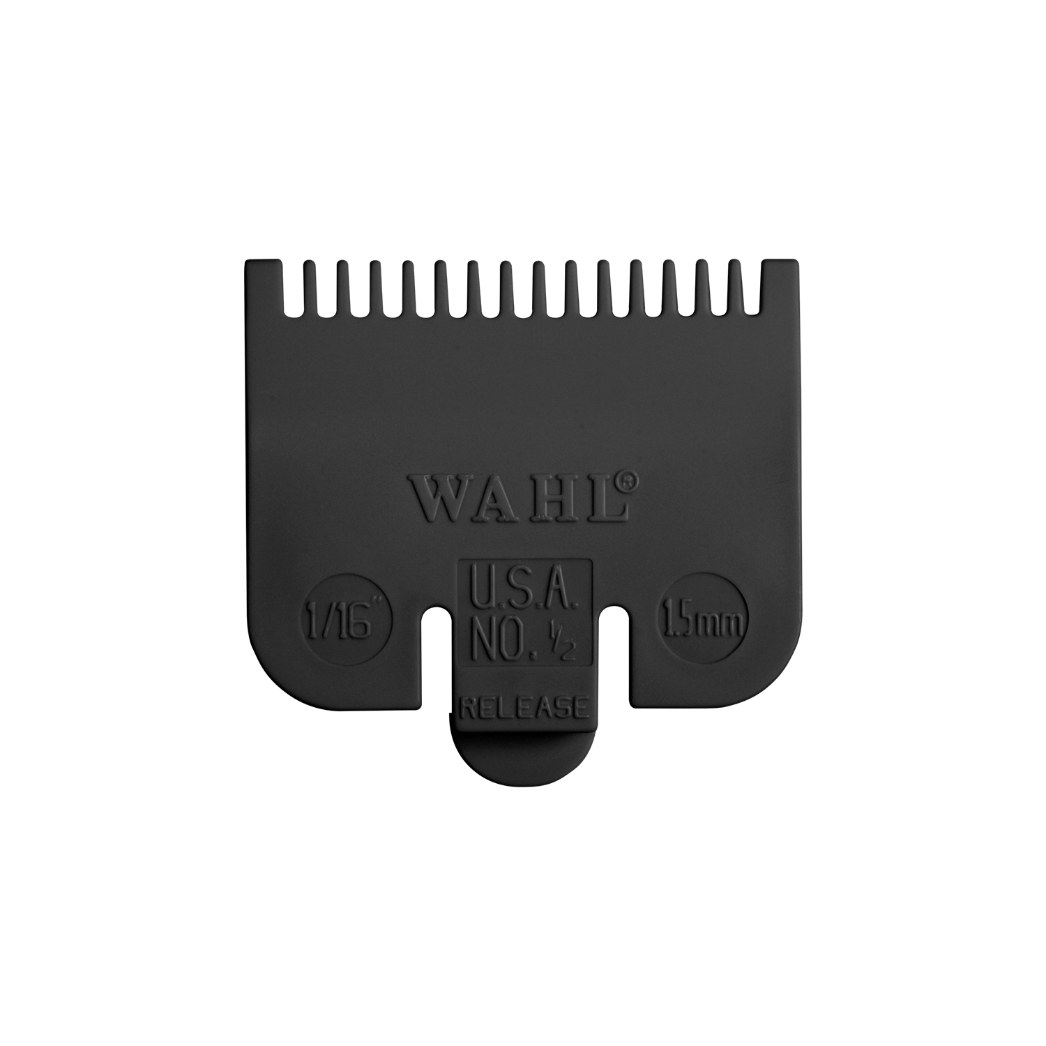 Clipper Attachment Comb Black 0.5 Wahl UK