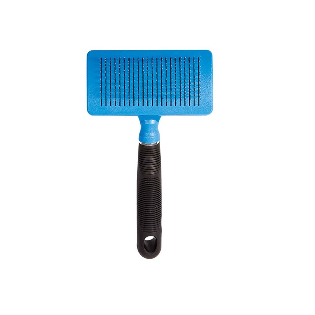 Dog Self Clean Slicker Brush (Blue) Pets Grooming Tools Wahl