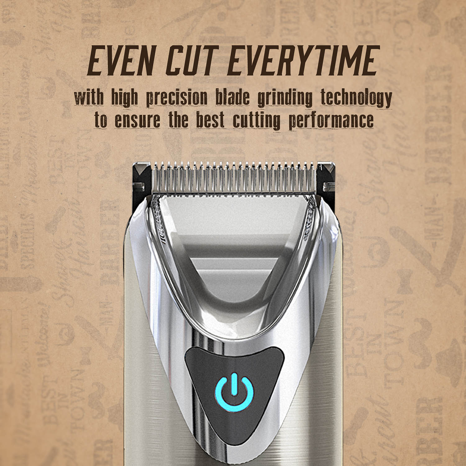 Wahl Stainless Steel Multigroomer Gift Set + Beard Oil Body Trimmer