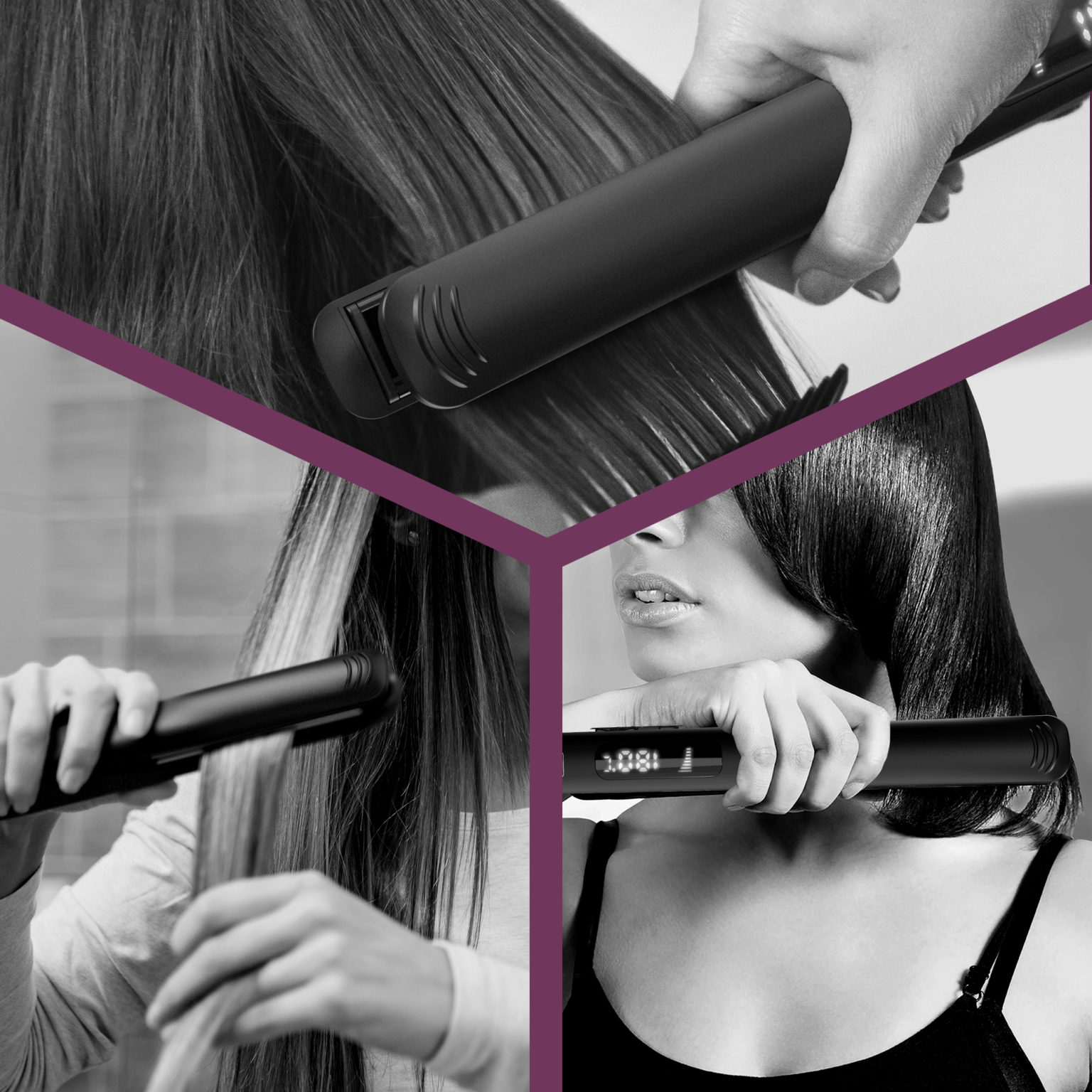 Pure Radiance by Wahl Straightener Hair Styling Tools Straighteners