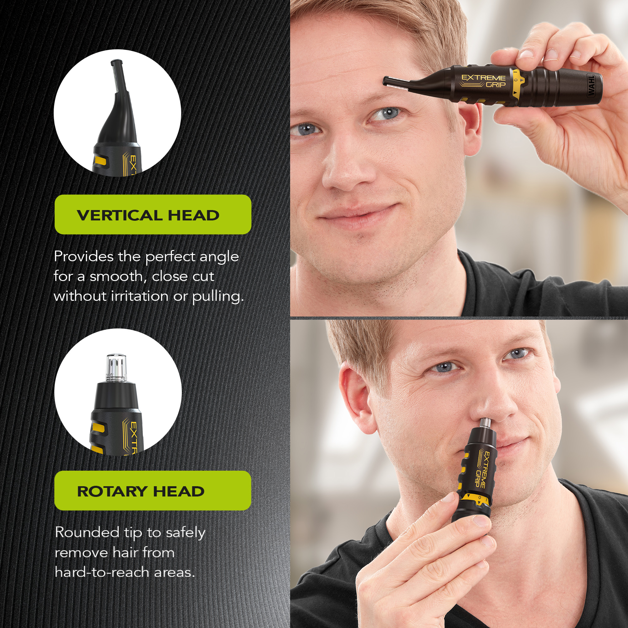 Extreme Grip Detail Trimmer Nose Trimmers Men's Grooming Wahl UK