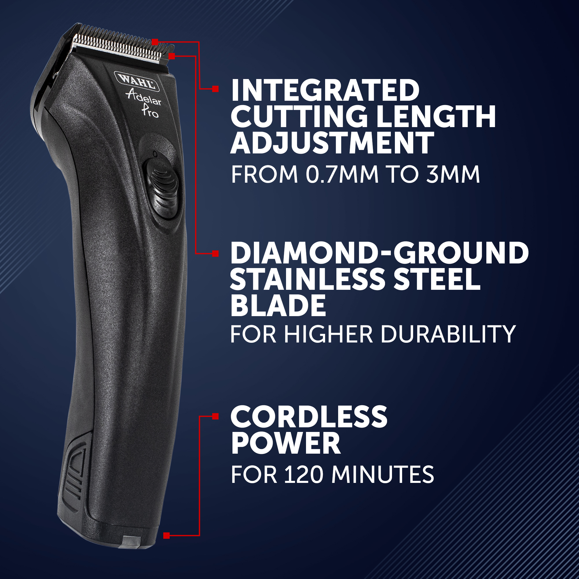 Adelar Pro Horse Trimmer Wahl UK