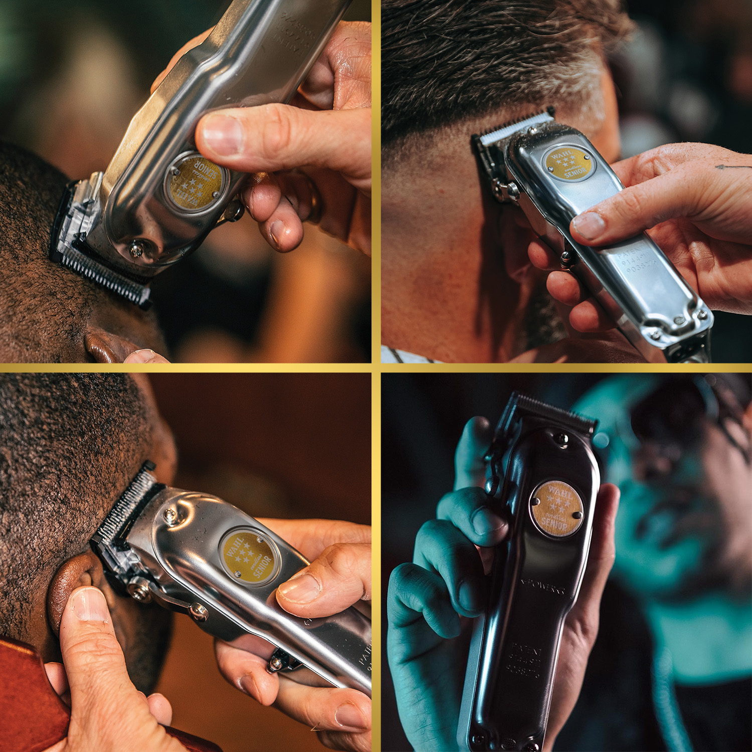 thumbnail image 2 of Wahl Cordless Senior Clipper - UK Seller - 4 Heads Charging Stand #1-4 Cuts 2 of 5