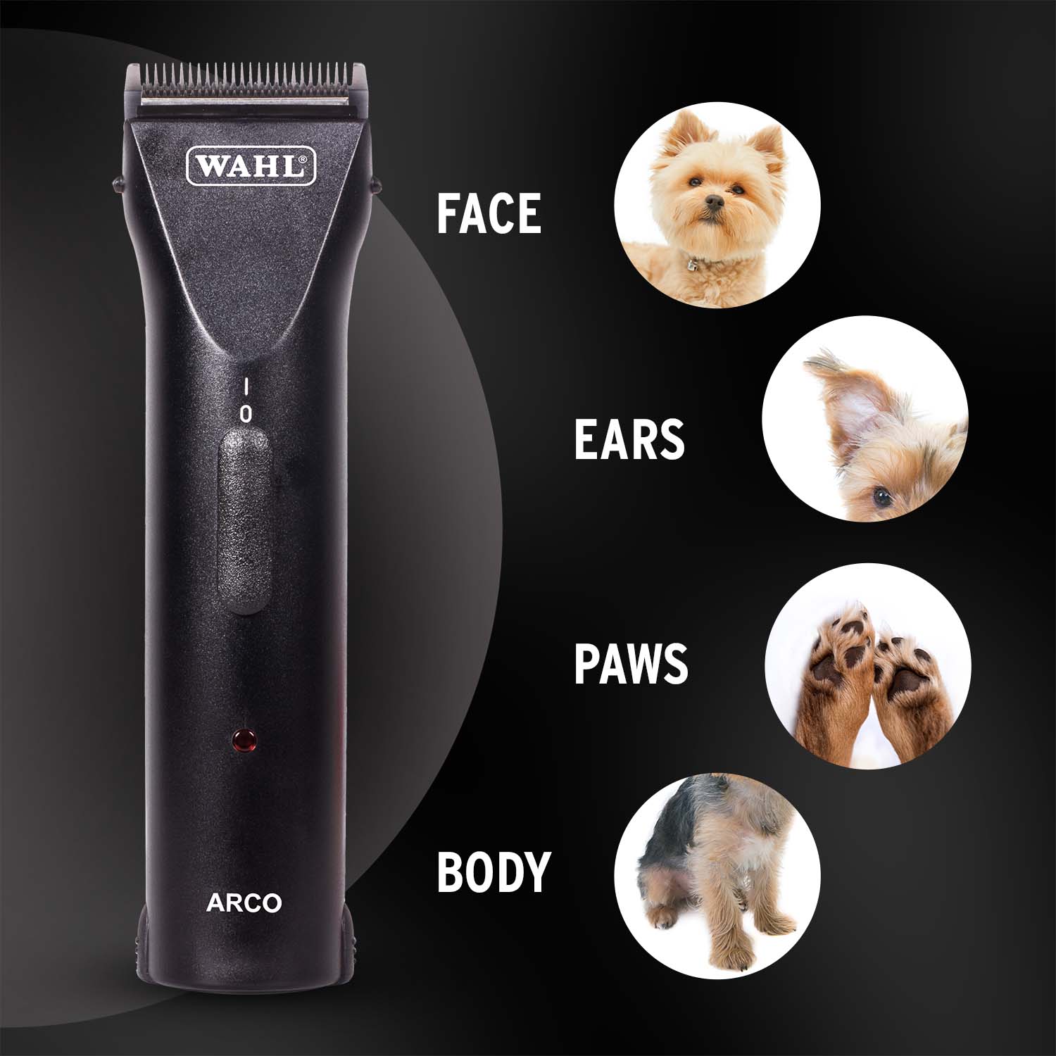 Arco Cordless Animal Clipper Professional Pet Grooming Wahl UK